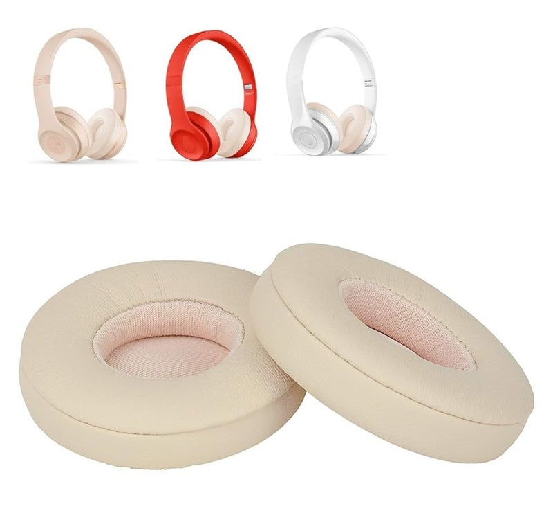 Cypher.V Replacement Earpad Cover, Ear Cushion Pads Compatible with Solo 2.0 3.0 Headphones by Dr. Dre 1 Pair (Light Pink) - Image 5